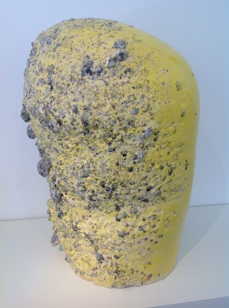 Large Yellow Sculpture